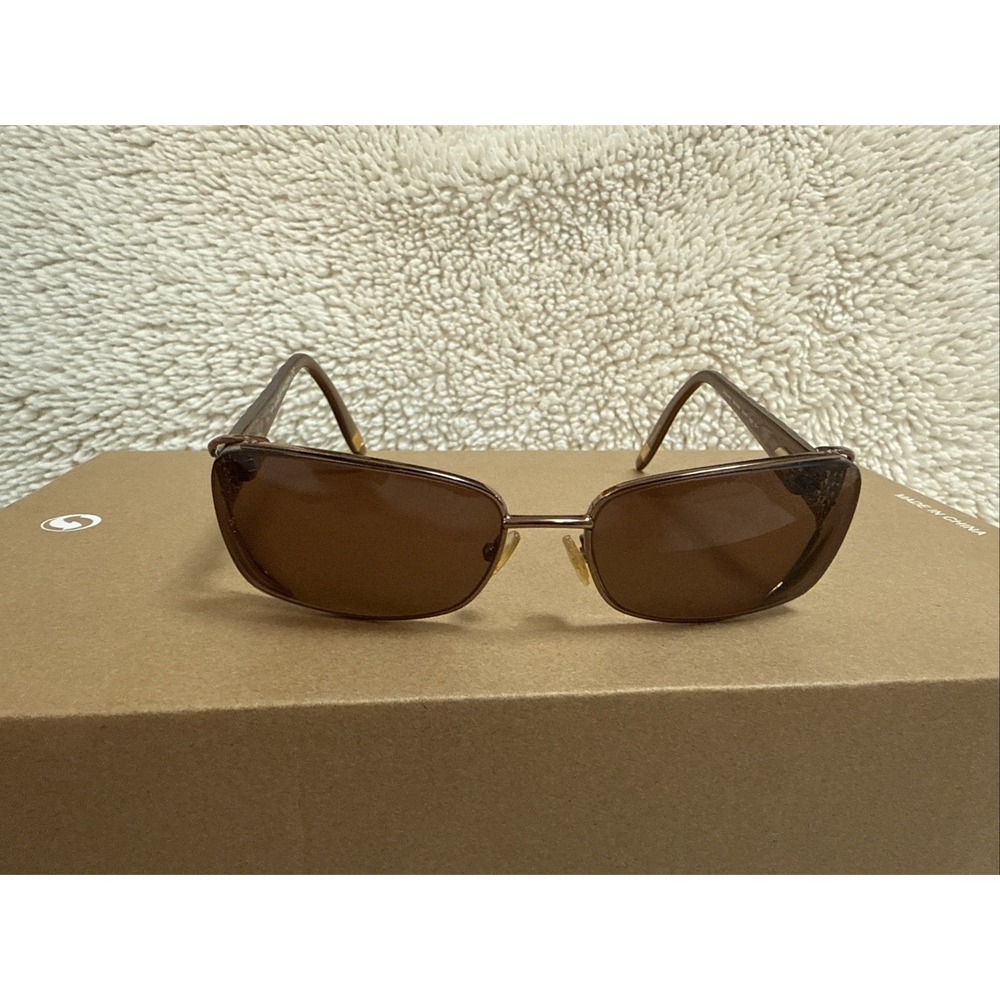 Saks Fifth Avenue Saks Sunglasses Frame Only 57S 0DY6 R5 Women's Brown 57-17-130